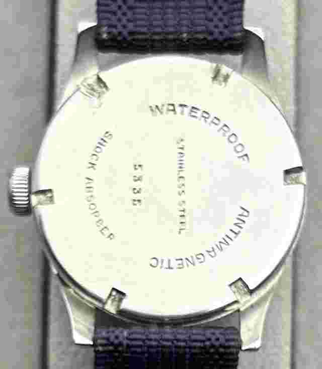 VINTAGE SS LEROY SWISS MANUAL 17 JEWEL MVMT W/SUB-SECONDS & BULLSEYE DIAL - 30.5