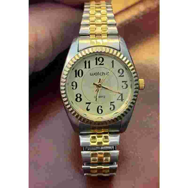 Women's 25mm Two Tone Watch-it Watch, Expansion Band