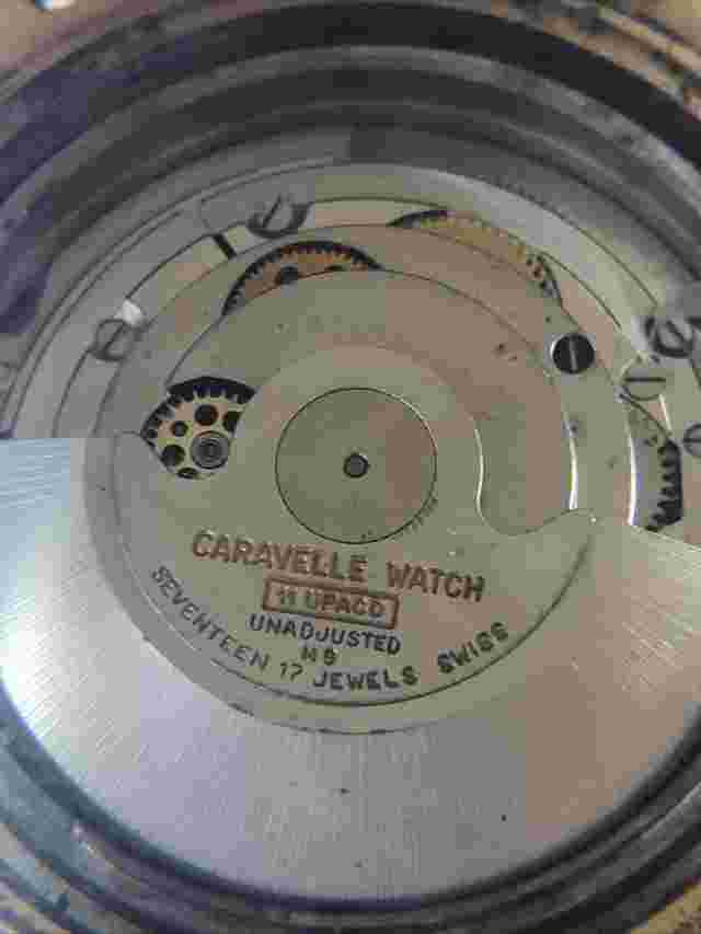 Caravelle Bulova Swiss Automatic Gold Plated M9 Watch
