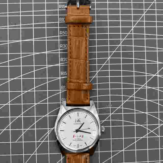37mm Shanghai Factory Made 7120 Men Manual Mechanical Watch Shock-Resistant