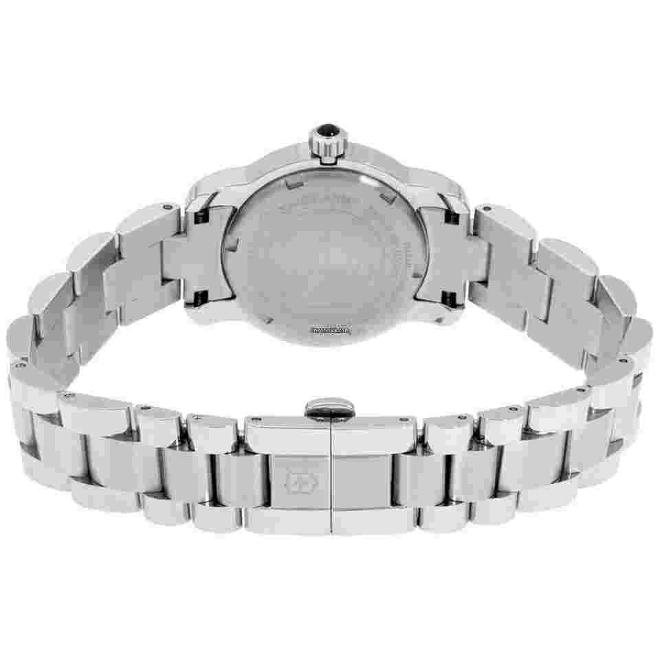 NEW Swiss Army – Vivante Diamond Bezel Silver Dial Steel Bracelet  241489 $1495