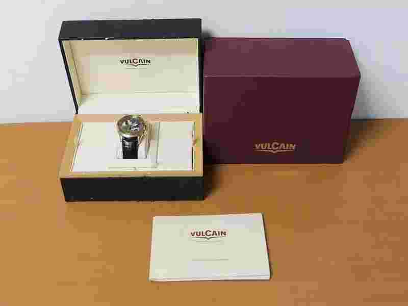 Vulcain Cloisonne Pandas 100508.189L Alarm GMT 18k Rose Gold 42mm $53,325 LN-NOS