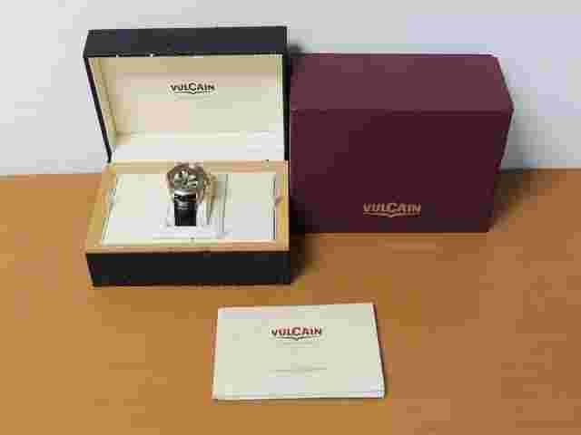 Vulcain Cloisonne Pandas 100508.189L Alarm GMT 18k Rose Gold 42mm $53,325 LN-NOS