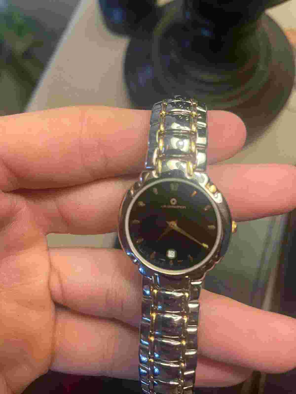 Womens Jb Champion Silver Gold Black Watch Untested