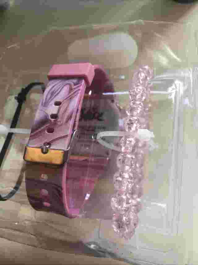 Justice Watch And Bracelet Set NEW BATTERY