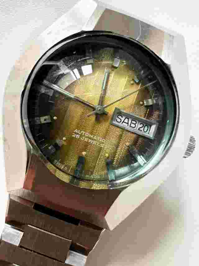 MONUMENTAL - Automatic Vintage 25 Jewels Incabloc 70-80s - NOS - Swiss Made