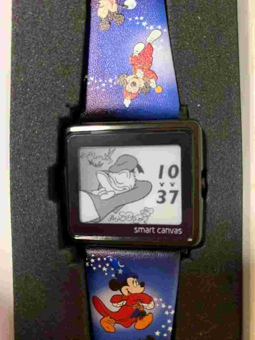 Epson Smart Canvas Disney Mickey Mouse and Friends 90th Anniversary Watch unused