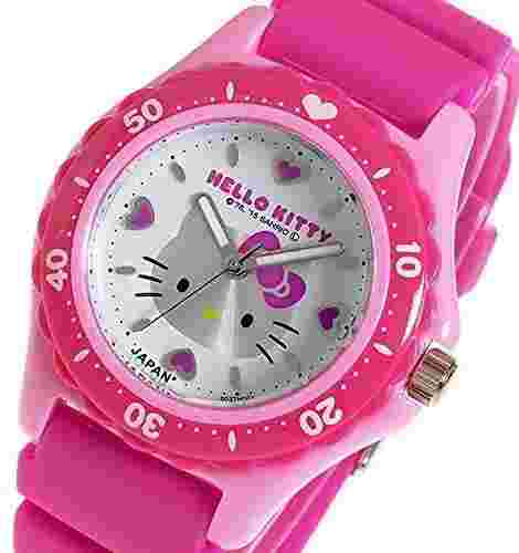 CITIZEN Q&Q Sanrio Hello Kitty Analog Watch Waterproof 0029N001 Pink