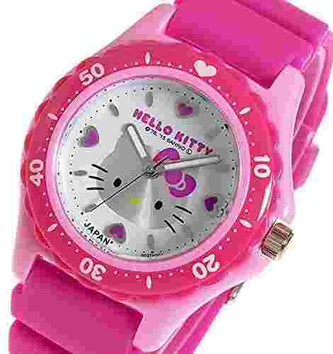 CITIZEN Q&Q Sanrio Hello Kitty Analog Watch Waterproof 0029N001 Pink