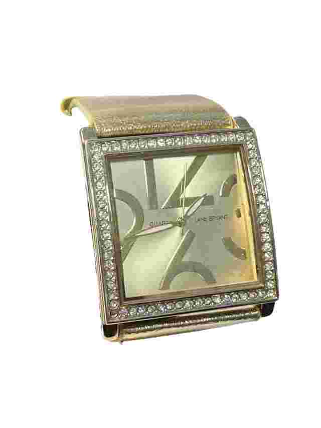 Lane Bryant Gold Toned Women's Watch, New Battery