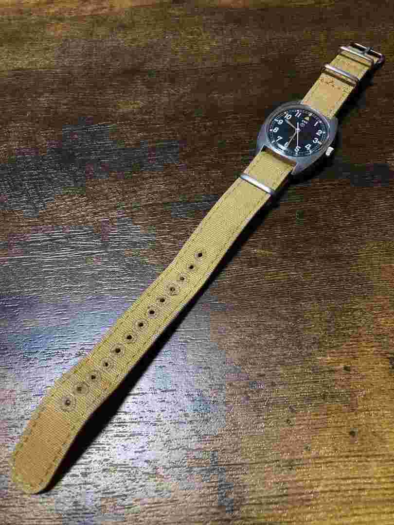 CWC wristwatch British Army W10 1977 military hand-wound from Japan