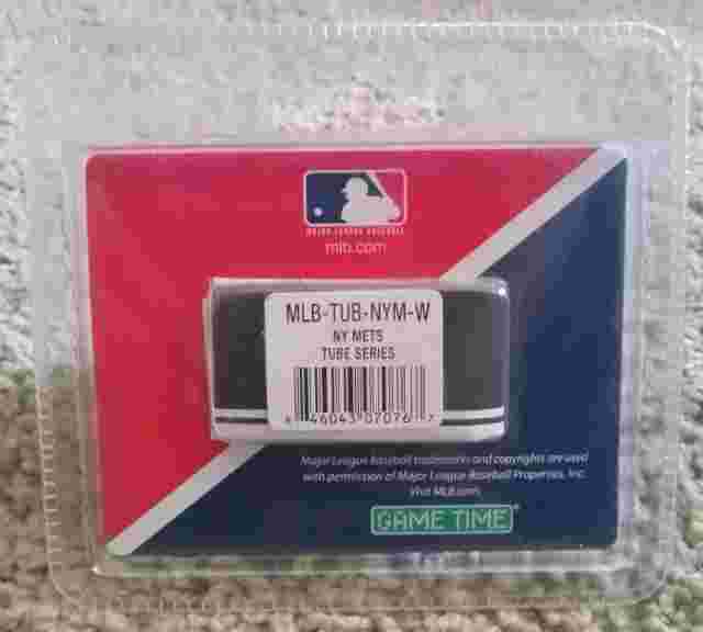New York Mets MLB White Tube Digital Watch