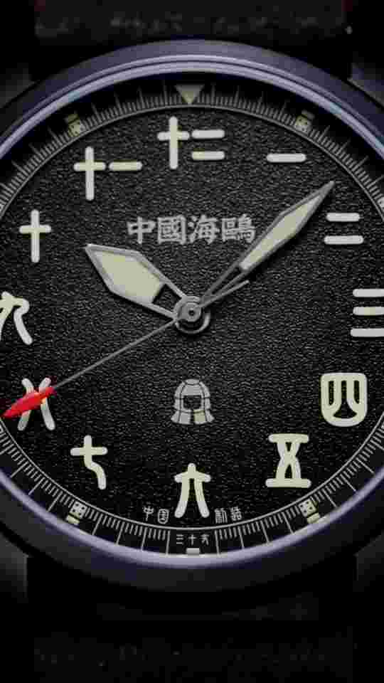 Sea-Gull Qin Dynasty Tiger Tally Automatic Watch 43mm in Stainless Steel Case