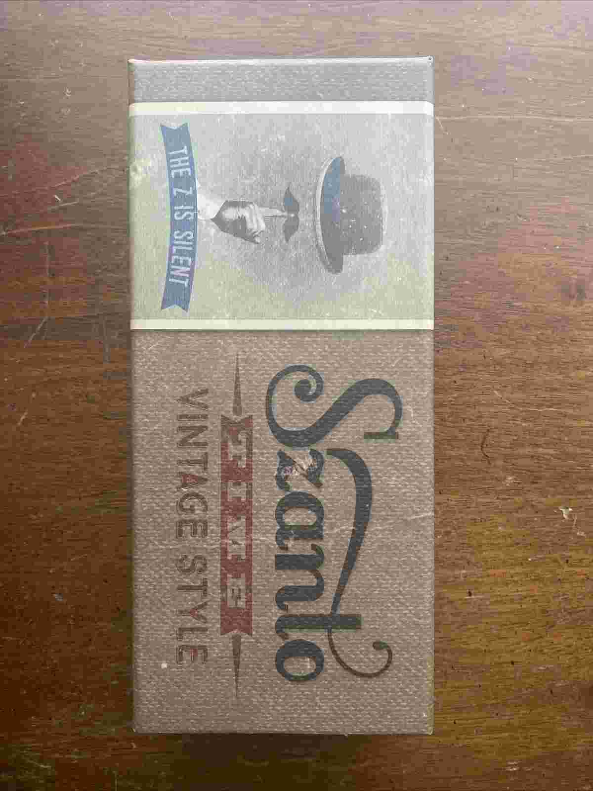 Szanto Officer's Classic Automatic Silver Brown