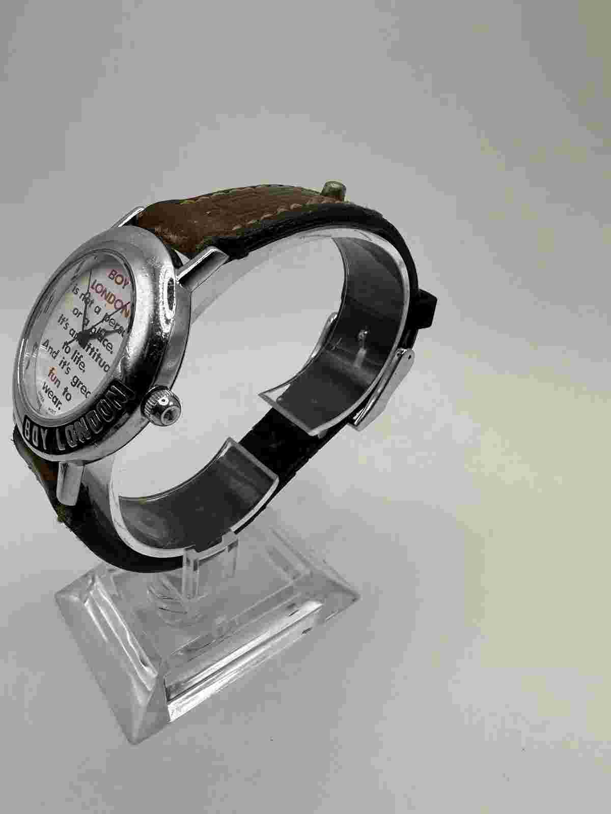 Boy London Vintage 38mm Quartz Men’s Watch Designer Fashion Japan Leather Strap