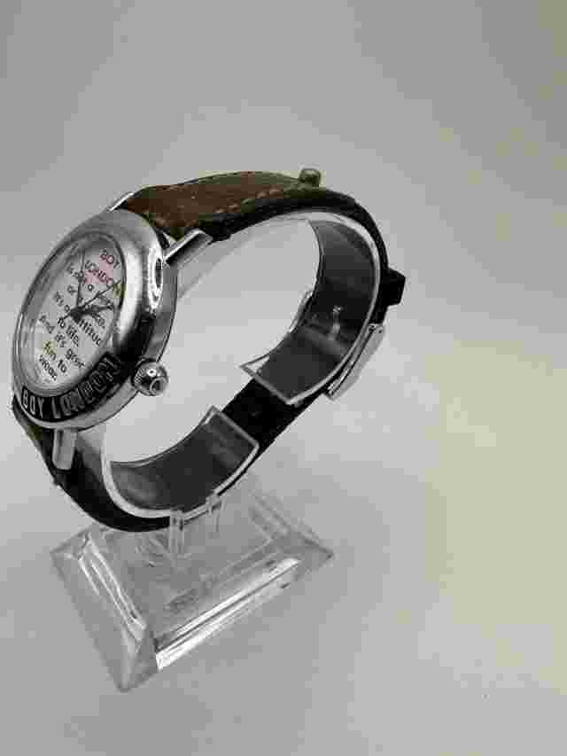 Boy London Vintage 38mm Quartz Men’s Watch Designer Fashion Japan Leather Strap