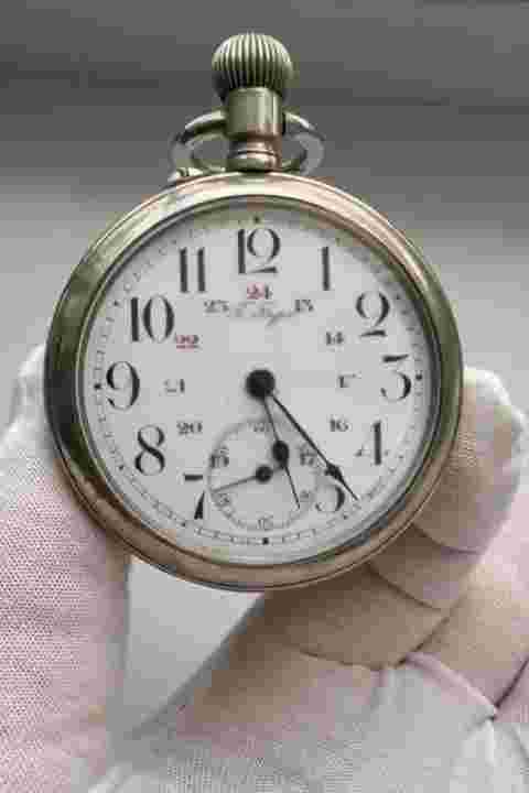 Pavel Bure antique pocket watch manual winding Russia Big size Rare watch Nr2
