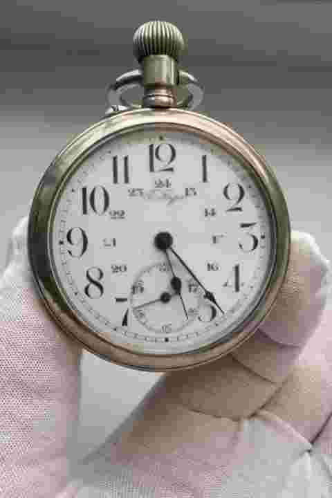 Pavel Bure antique pocket watch manual winding Russia Big size Rare watch Nr2