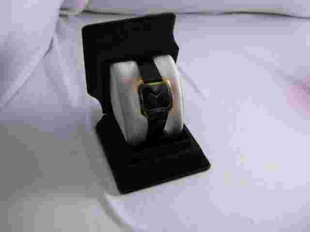 Vintage Charles Jourdan Paris wrist watch for women (Black)