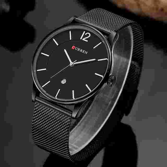 Montre Militaire Sport Quartz Japonais Homme Curren Bracelet DATE MEN WATCH