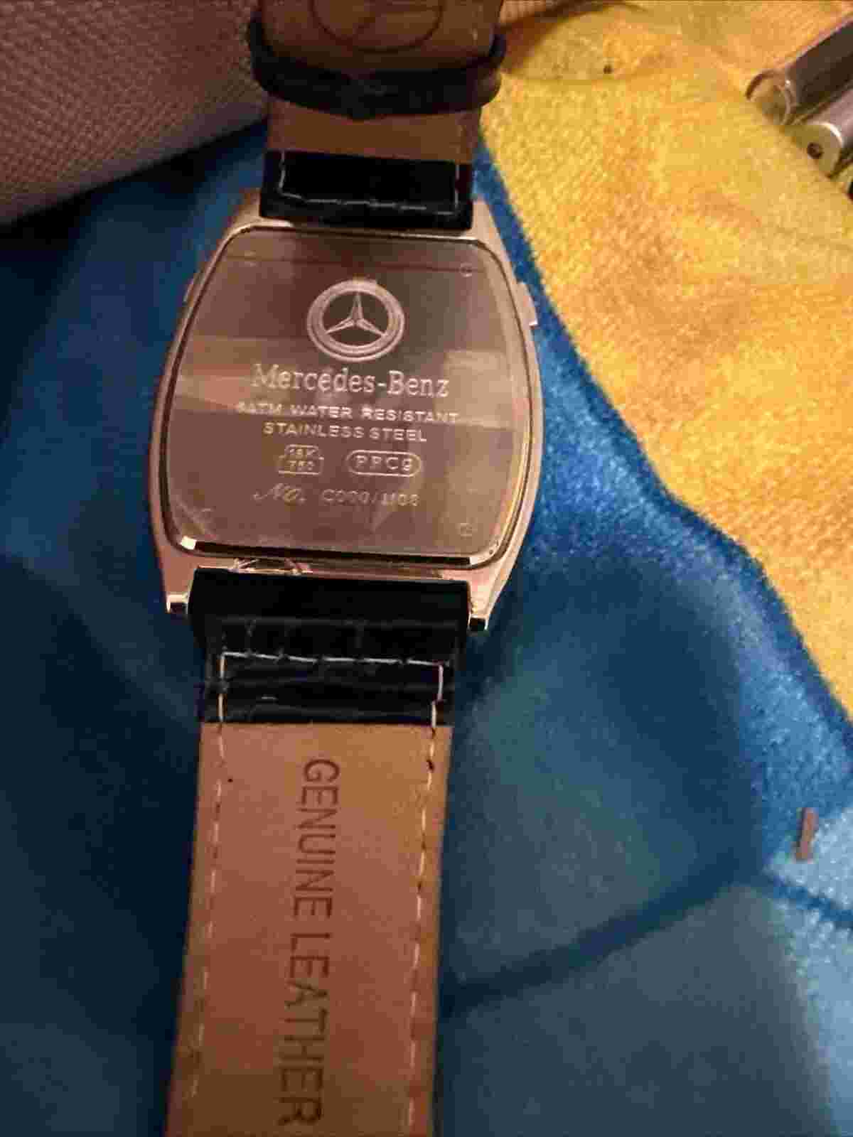 mercedes benz Rectangular Watch