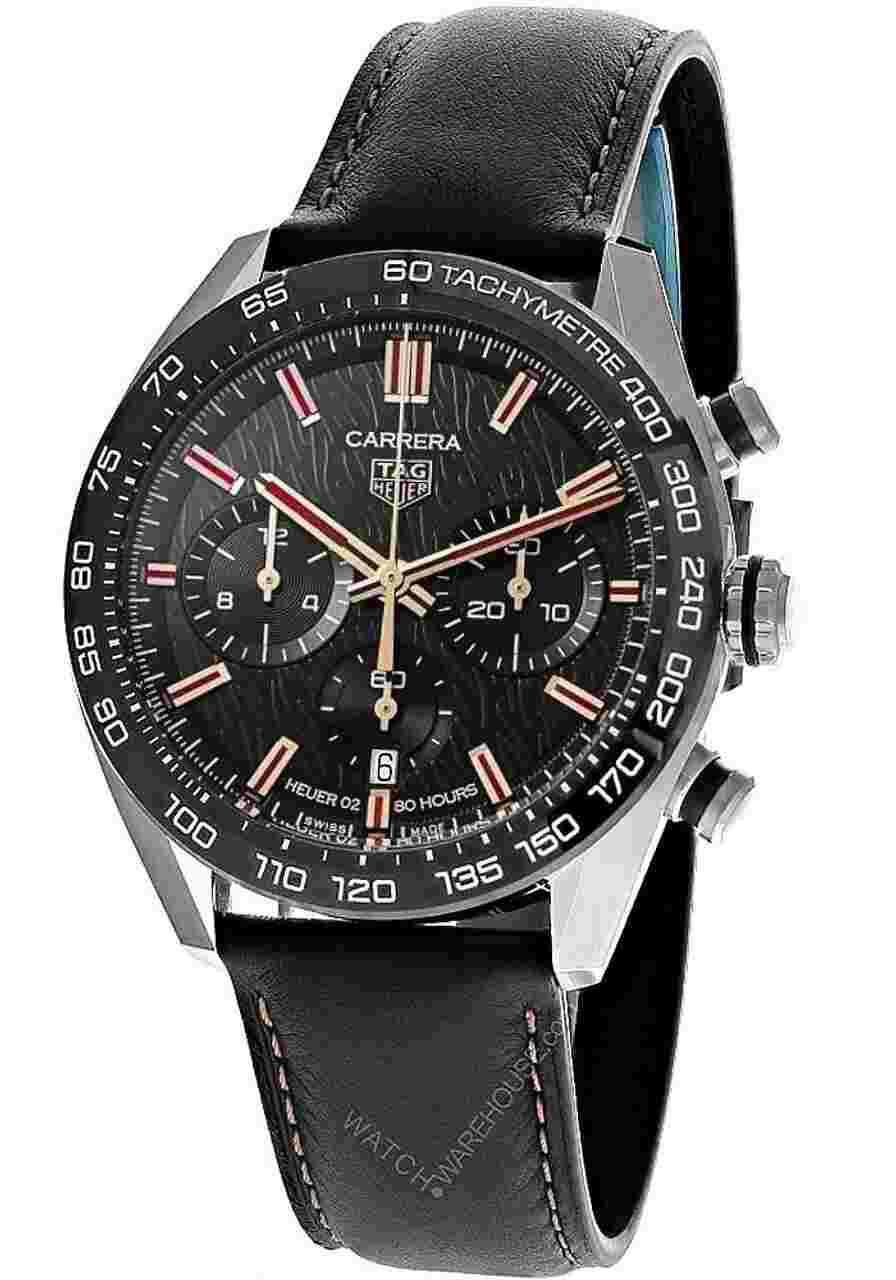 TAG Heuer Carrera Men's Black Watch - CBN2A1L.FC6521