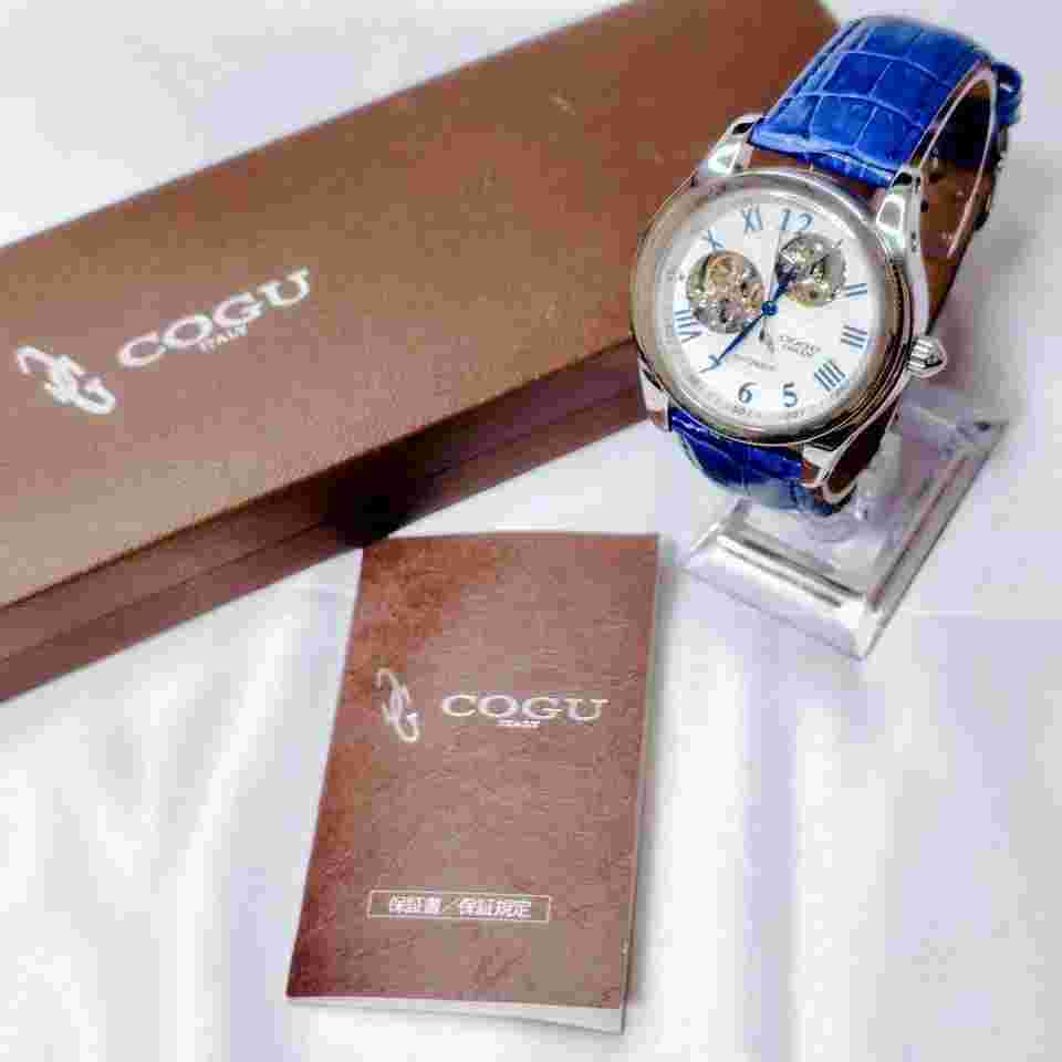 Cogu Open Heart Automatic Winding Back Skei Wristwatch Kojimo Gucci Cog