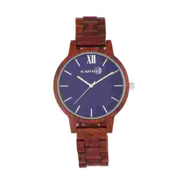 Earth Wood Watch  Full Warranty Japan Quartz NIB