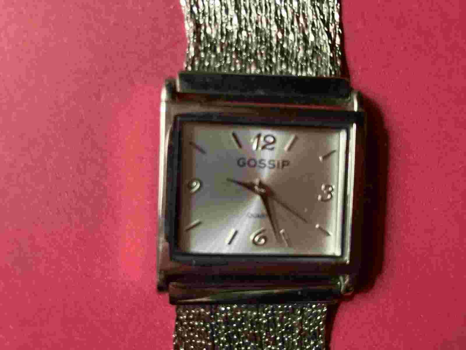 Ladies  Vintage Gossip Gold Tone Bracelet Wrist Watch