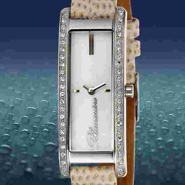 Blumarine Skinny Women`s Mother Of Pearl Watch MSRP $825.00 (3 COLORS)