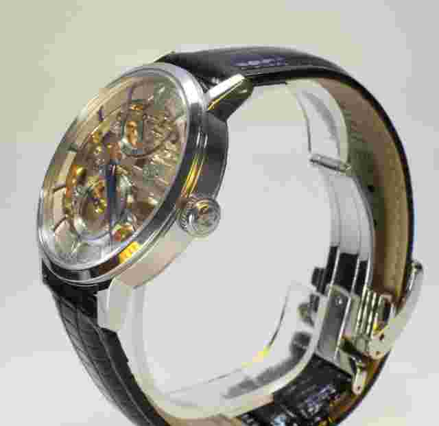 Orient Star Skeleton Shop DX02 23 Jewels Limited Model Stainless Steel Watch