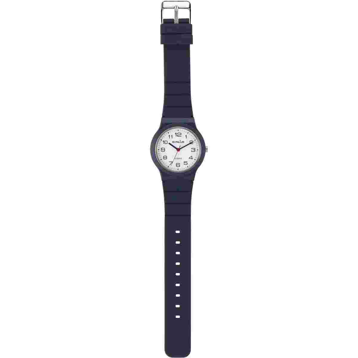 SINAR Youth Watch Wrist Watch Analog Quartz Unisex Silicone Band XB-18-20 Blue