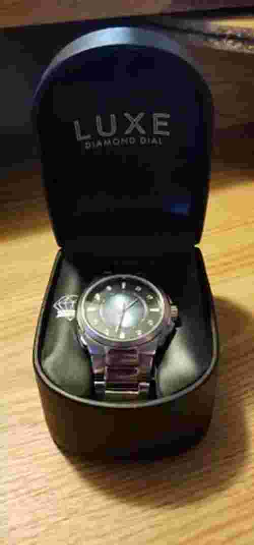 Luxe Accessories Luxe Diamond Watch