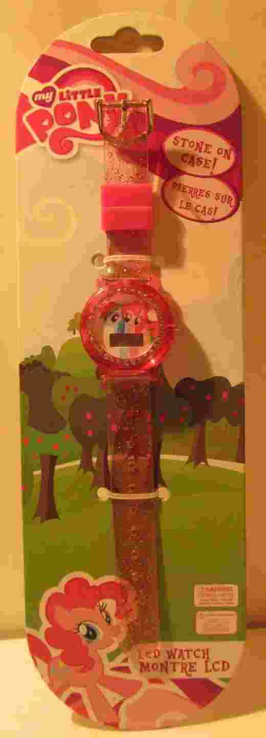 My Little Pony 2014 Digital LCD Watch with Card, MZ Berger, Needs Battery