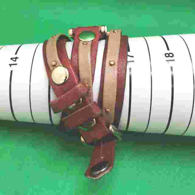 La Mer Beige Brown Bracelet Watch EvP33