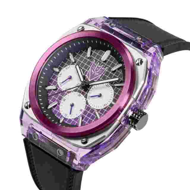 Infantry MOD 42 Transformers Decepticon Black Silicon Strap Men's Watch MOD42-PN