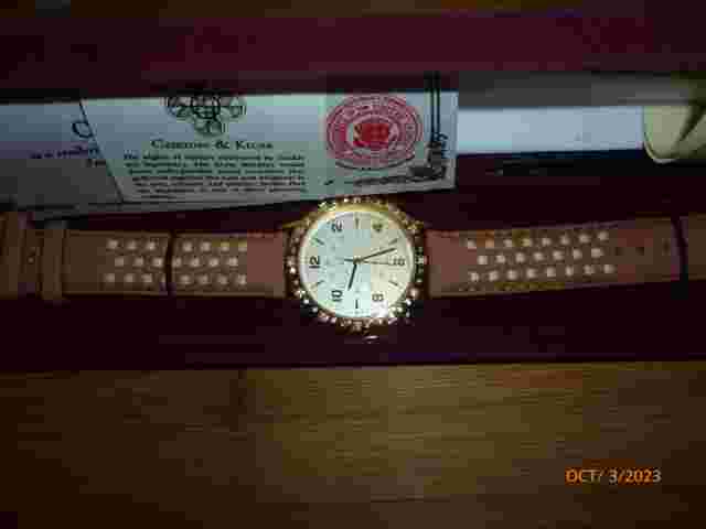 JBK Jacqueline Kennedy Onasis by Camrose & Kross Watch Women Round