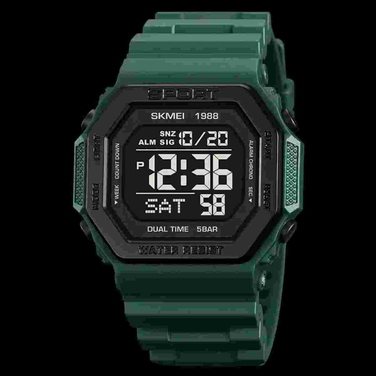 Digital Sport Watch Men | Military, Countdown, Chrono, Waterproof, Alarm watch