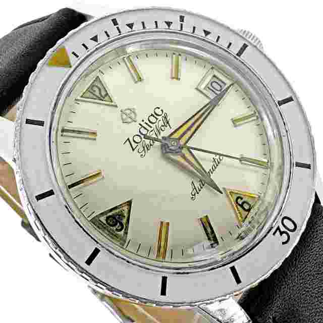 Vintage Zodiac Seawolf Diver 200m Automatic