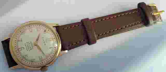 17 JEWELS  MADE IN FRANCE CLYDA WIND UP MEN'S VINTAGE WATCH.