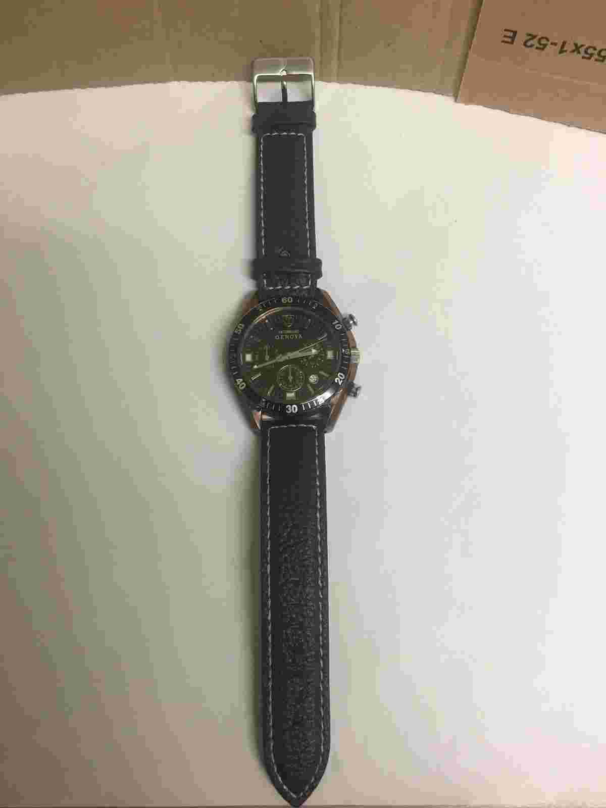 Rare Detomaso Genova SL1592C-BR Analogue Wristwatch