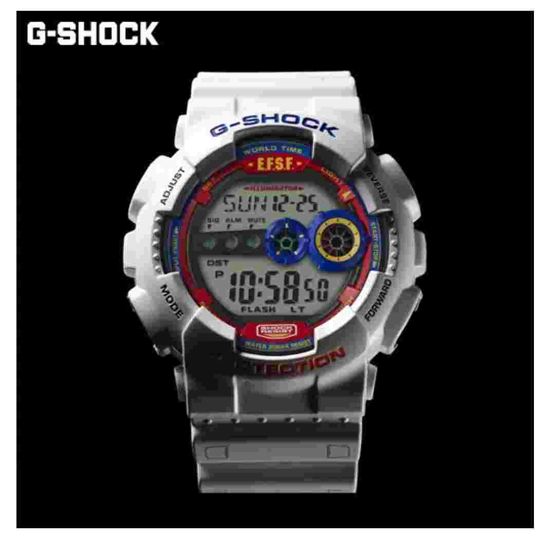 Gundam g-shock 35th New Bandai G-shock watch white