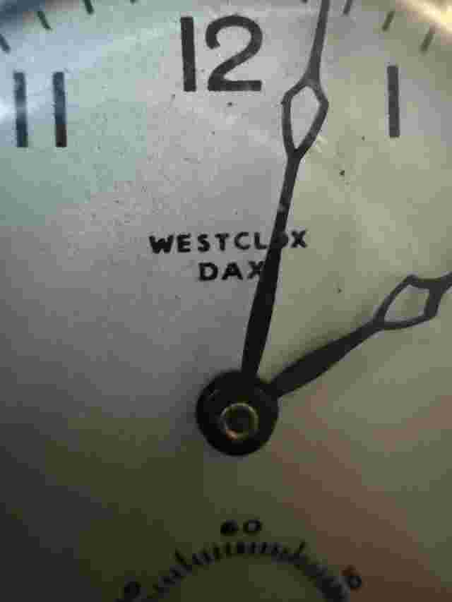Great WORKING Vintage Beauty. Westclox “Dax” , The Pocket Watch With Class.