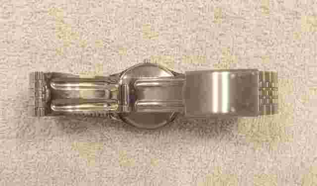 Vintage Activa Silver Tone Watch Glow in the Dark Dial   Repair   FREE SHIPPING