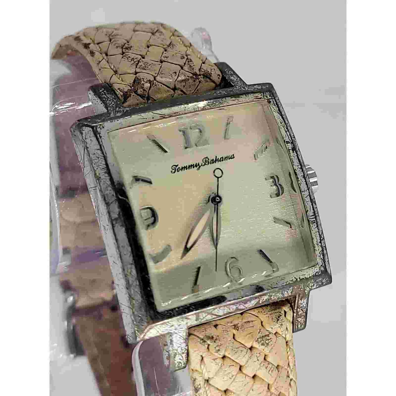 Tommy Bahama Silver Watch with Cream Dial