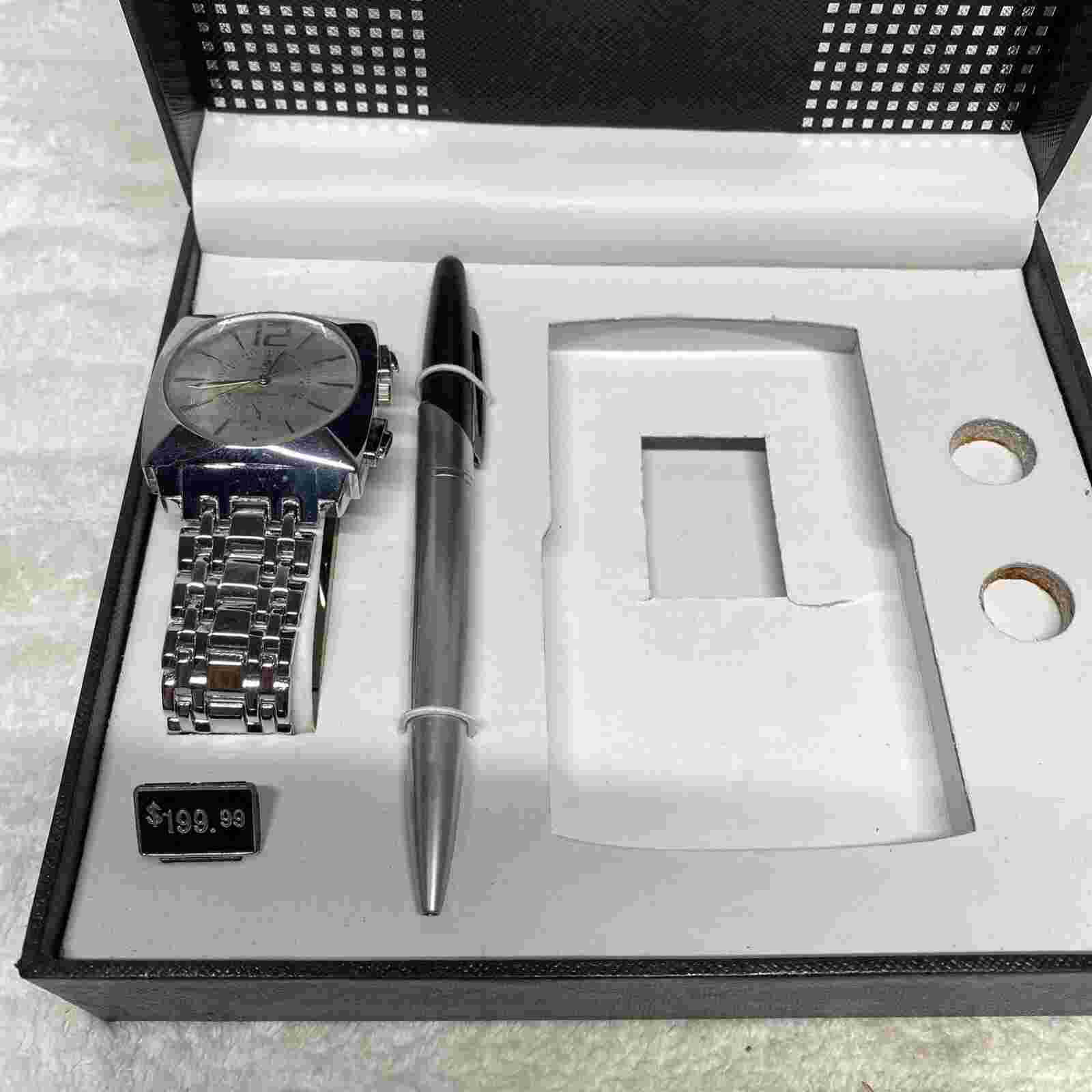 Charles Dumont Of Paris Watch And Pen…other Items Missing
