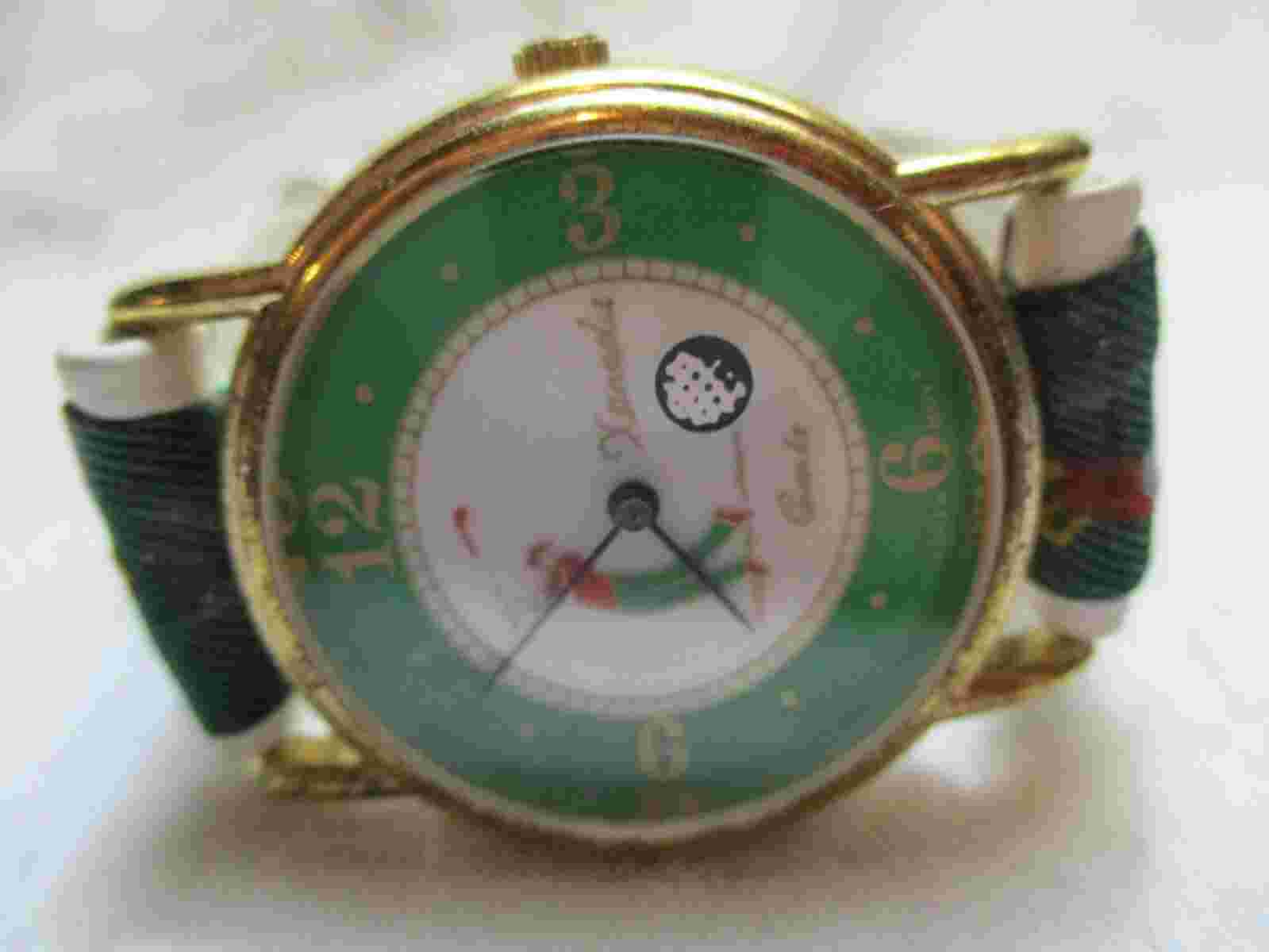 Xanadu Golfing Watch, Leather Buckle Band