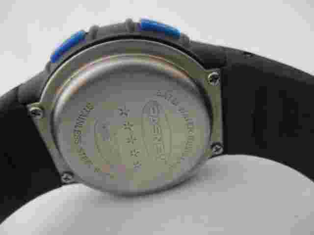 Pasnew Women's Sport Watch Digital Black Buckle Band Water Resistant 30 Meters