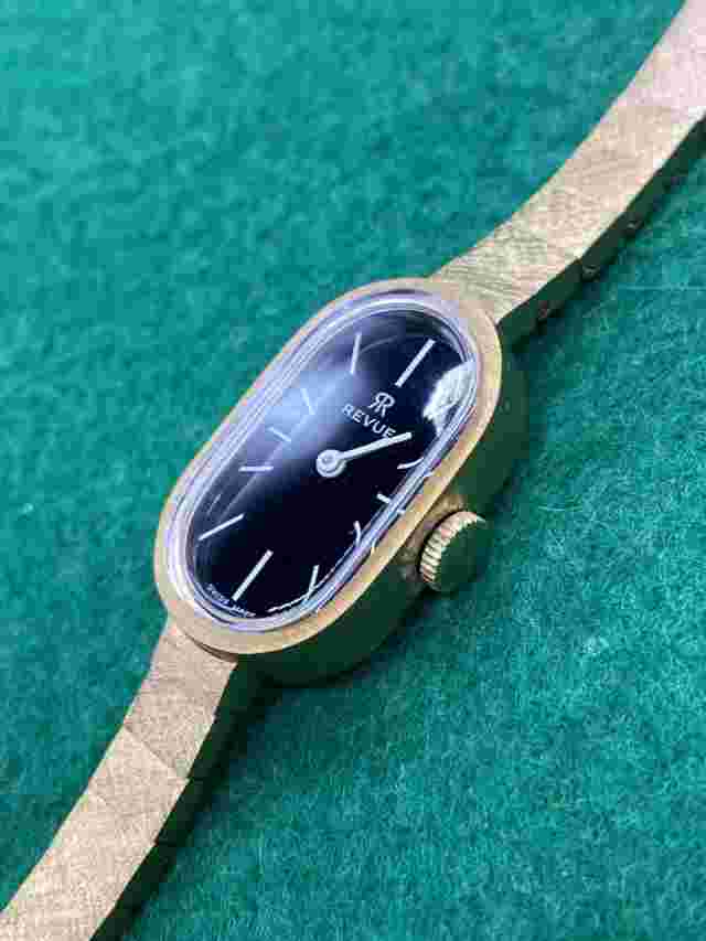 RARE Vintage Revue Watch, 17 Jewels, Handwinding Old Stock Brand New