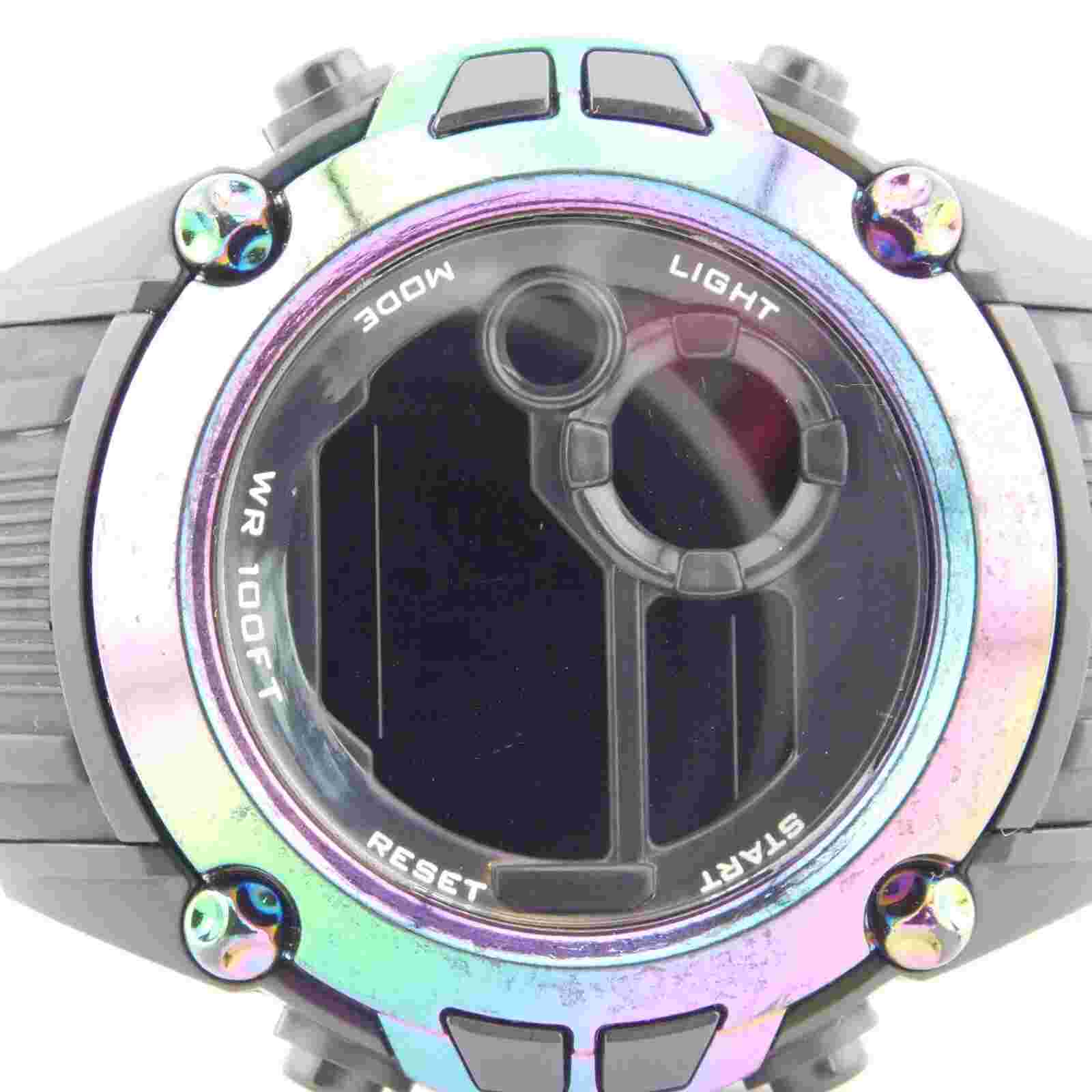 FMD FMDAW555 Plastic Bezel Quartz Digital Men's Watch New Battery